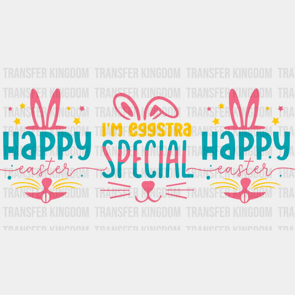 I'm Eggstra Special Easter UV DTF Transfer Cup Wrap UV DTF Sticker - Transfer Kingdom
