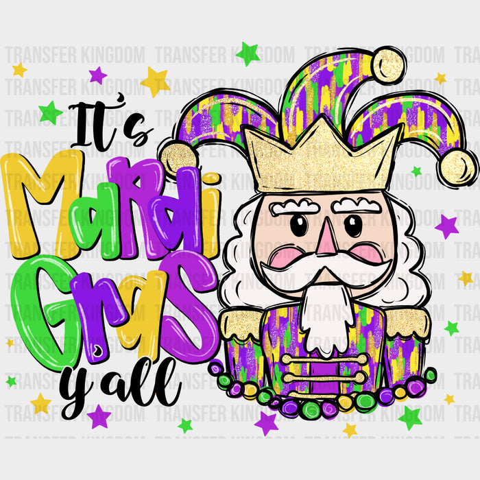 It's Mardi Gras Y'all - Mardi Gras DTF Transfers