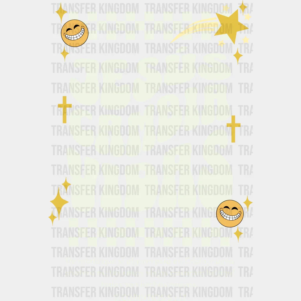 Jesus Cambia Vidas - Christianity Dtf Transfer Unisex S & M (10’’) / Light Color Design See Imaging