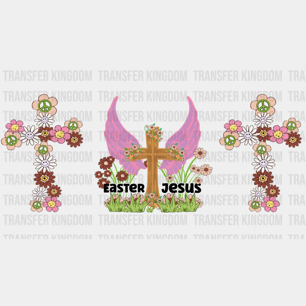 Jesus Easter UV DTF Transfer Cup Wrap UV DTF Sticker - Transfer Kingdom