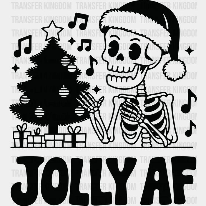 Jolly AF 4 Colors - Christmas DTF Transfer