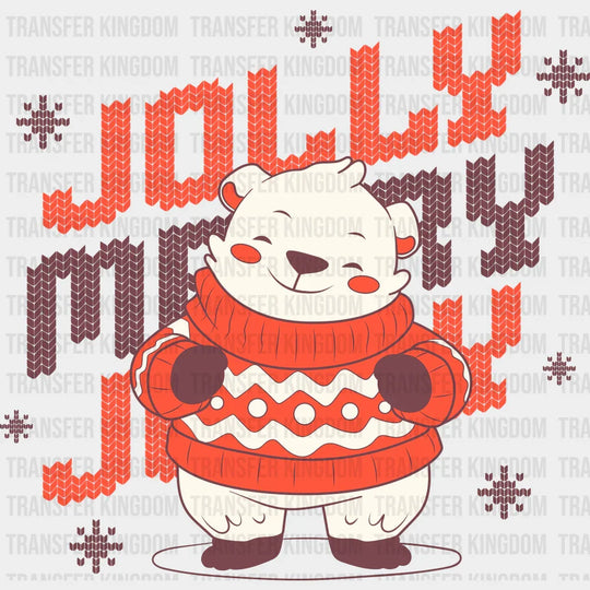 Jolly Merry Jolly - Christmas DTF Transfer
