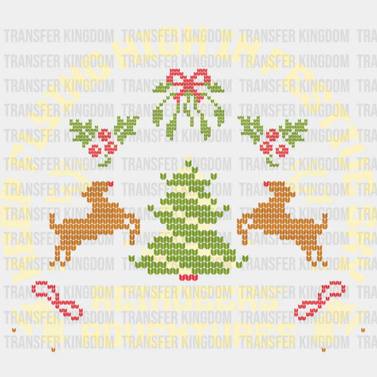 Keep Flying High In Festive Sky - Christmas DTF Transfer