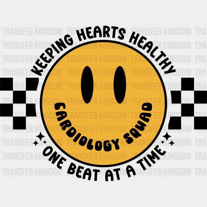 Keeping Hearts Healthy - Cardiac Nurse DTF Transfers