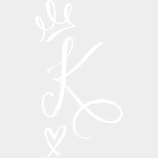 King & Queen Heart Matching Couple Design - Dtf Heat Transfer Unisex S M ( 10 ) / Light Color See