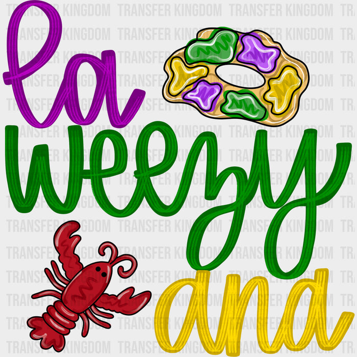 La Weezy Ana - Mardi Gras DTF Transfers
