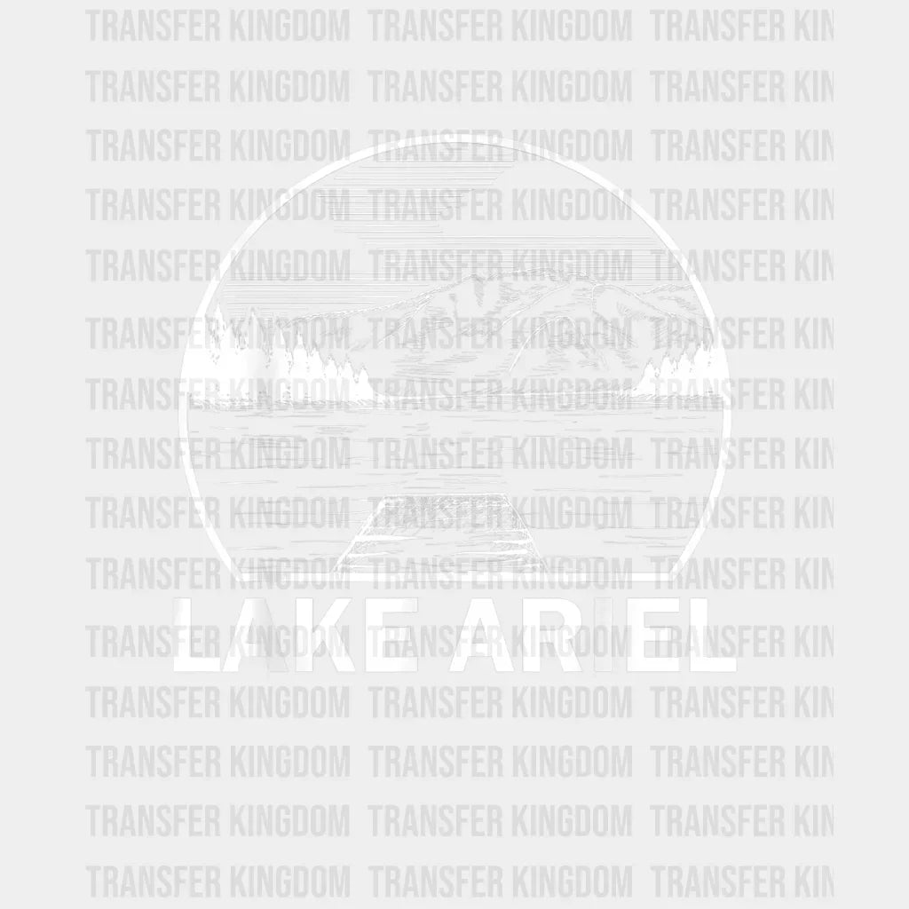 Lake Ariel - Nature Lover Design Dtf Heat Transfer