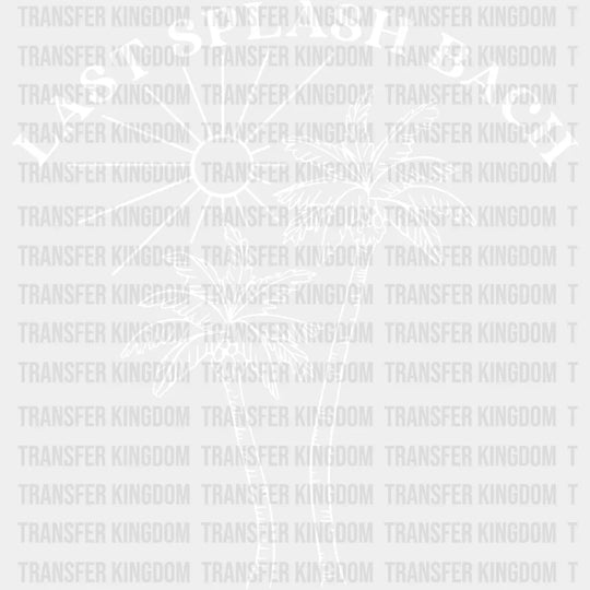 Last Splash Bach Summer Dtf Transfer Unisex - S & M (10’) / Light Color Design See Imaging