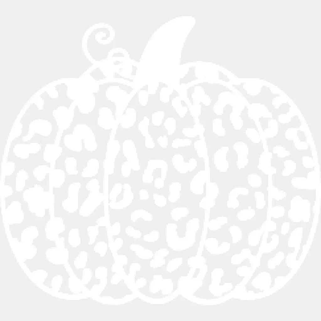 Leopard Pumpkin Design - Dtf Heat Transfer