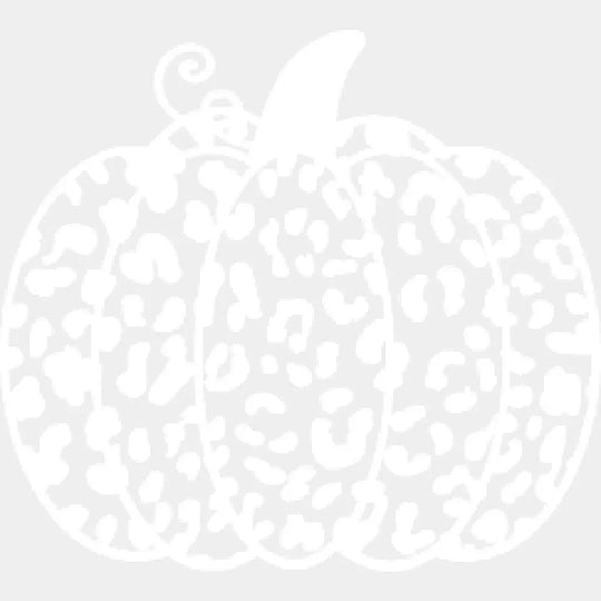 Leopard Pumpkin Design - Dtf Heat Transfer