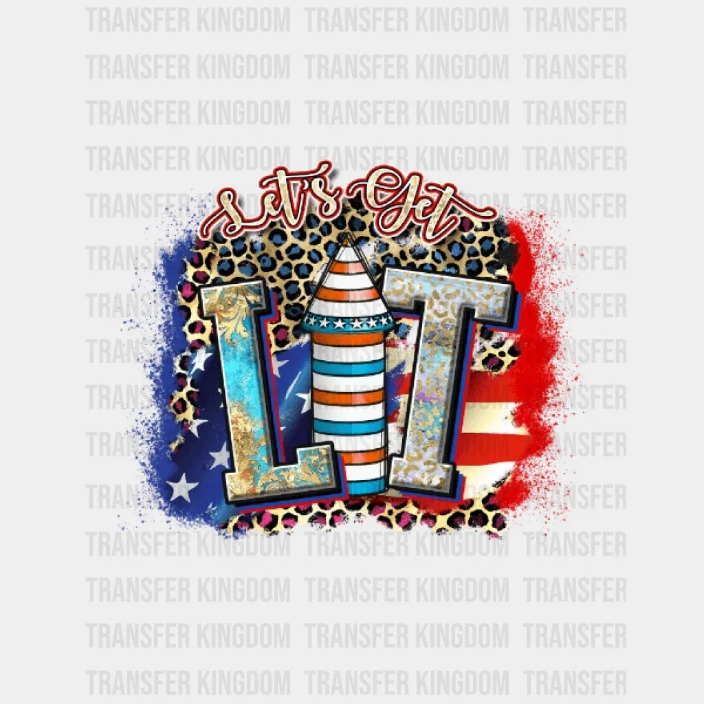 Lets Est Lit Dtf Transfer