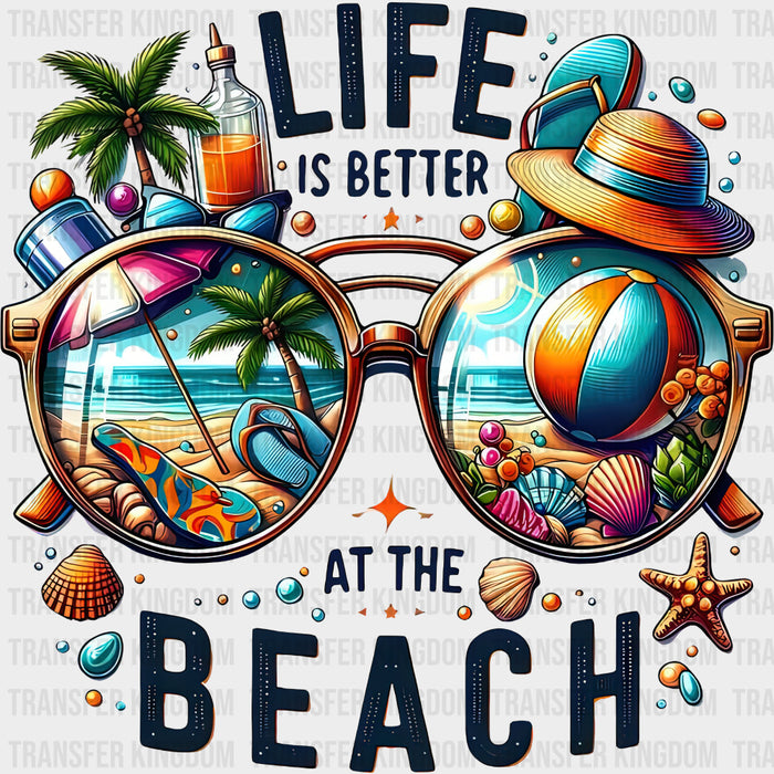 Life Is Better At The Beach - Family Trip DTF Transfers