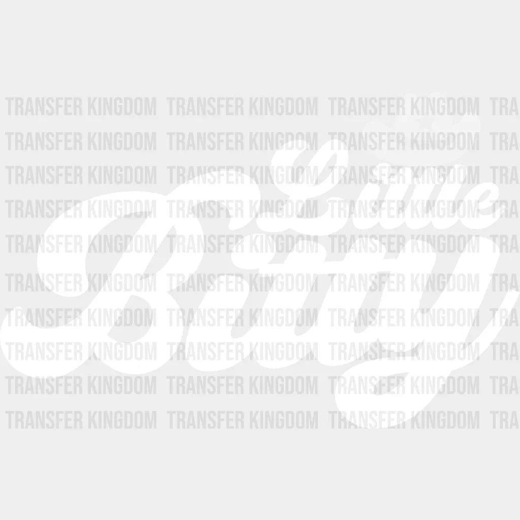 Little Bitty - Kids Dtf Heat Transfer Unisex S & M (10’’) / Light Color Design See Imaging