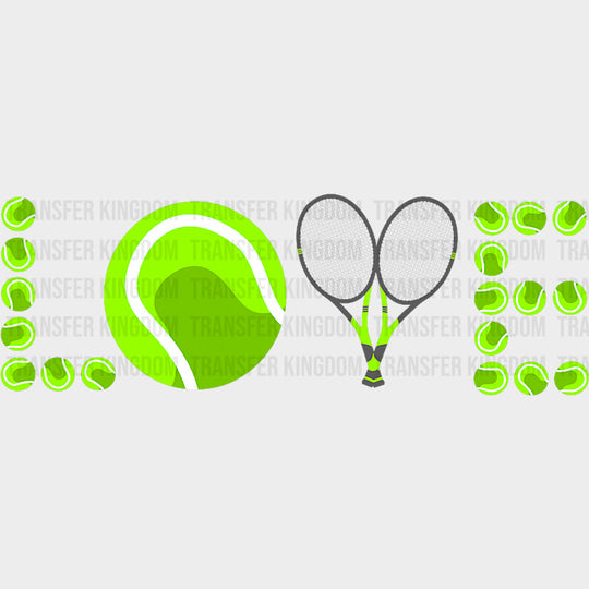 Love Tennis Balls - Tennis DTF Transfers