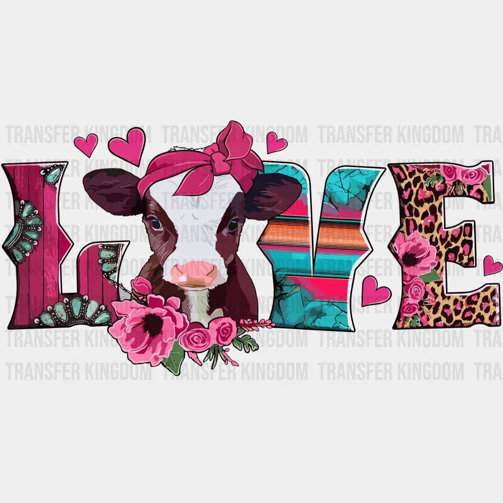 Love Valentines Day Design - Dtf Heat Transfer