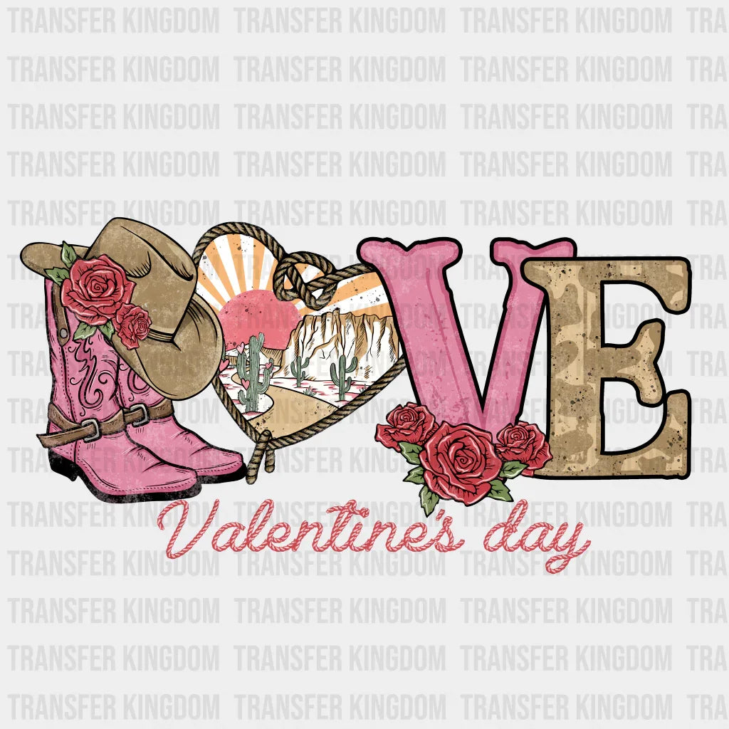 LOVE VALENTINES DAY- DTF heat transfer - transfer-kingdom