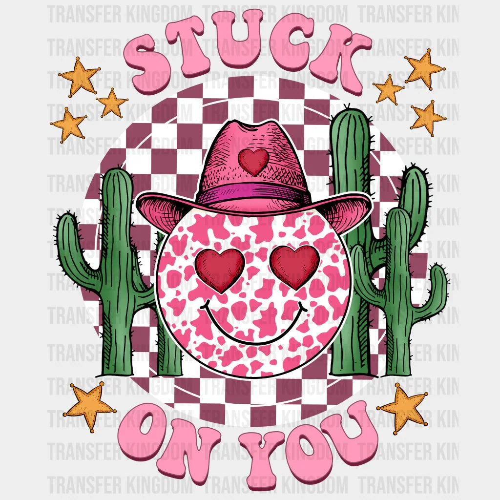 LOVER FACE STUCK ON YOU - DTF heat transfer - transfer-kingdom