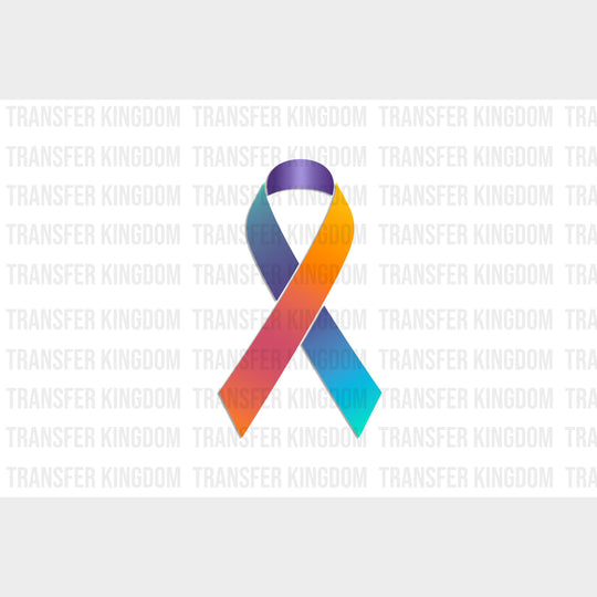 Lynch Syndrome Awareness Flag - Cancer Awareness DTF Transfers