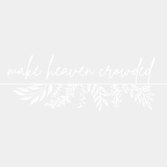 Make Heaven Crowded Design - Dtf Heat Transfer