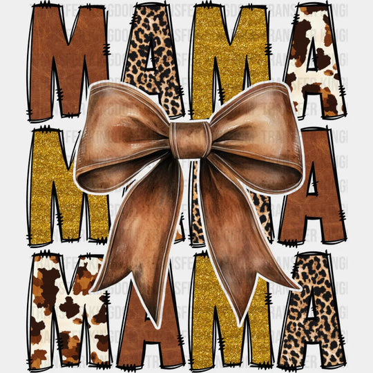 Mama Brown Ribbon - Mother’s Day DTF Transfer