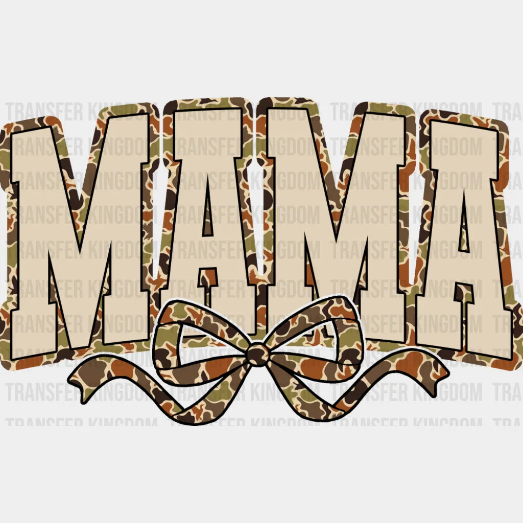 Mama Camo Ribbon - Mother’s Day DTF Transfer