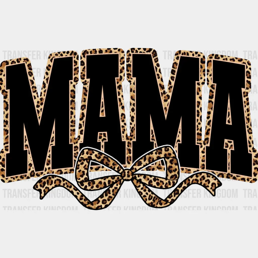 Mama Cheetah Print Ribbon - Mother’s Day DTF Transfer
