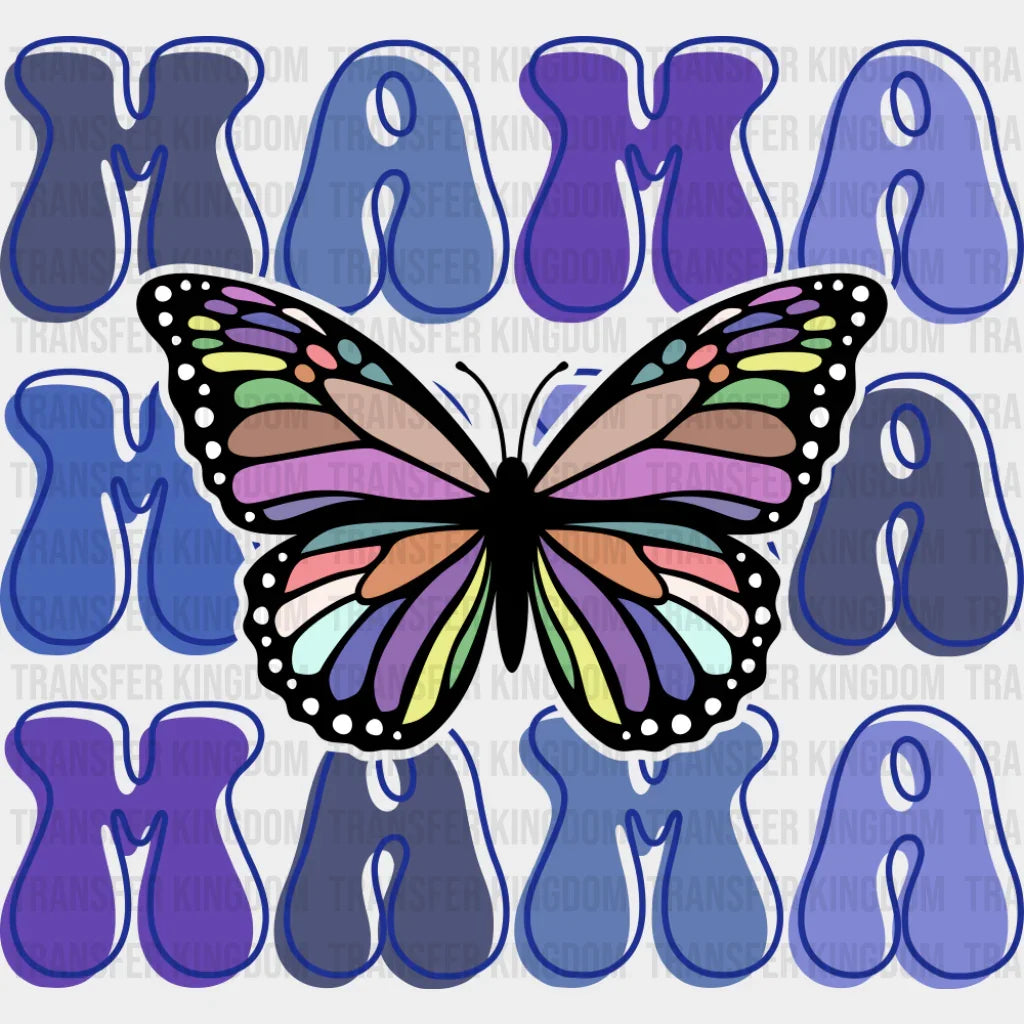Mama Colorful Butterfly - Mother’s Day DTF Transfer
