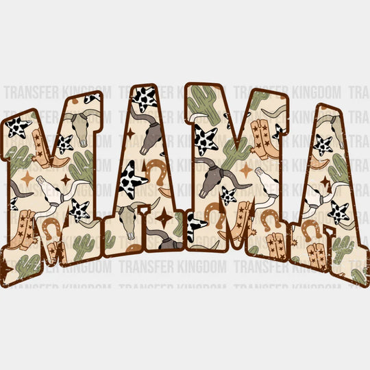 Mama Cowboy Design - Mother’s Day DTF Transfer