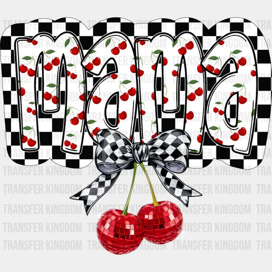 Mama Disco Cherries - Mother’s Day DTF Transfer