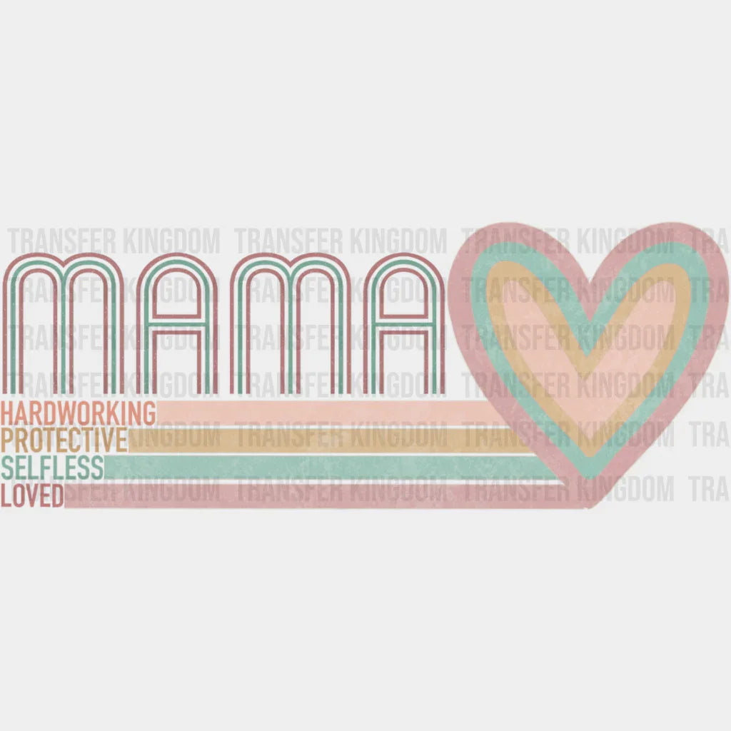 Mama - Mothers Day - DTF Transfer - Transfer Kingdom