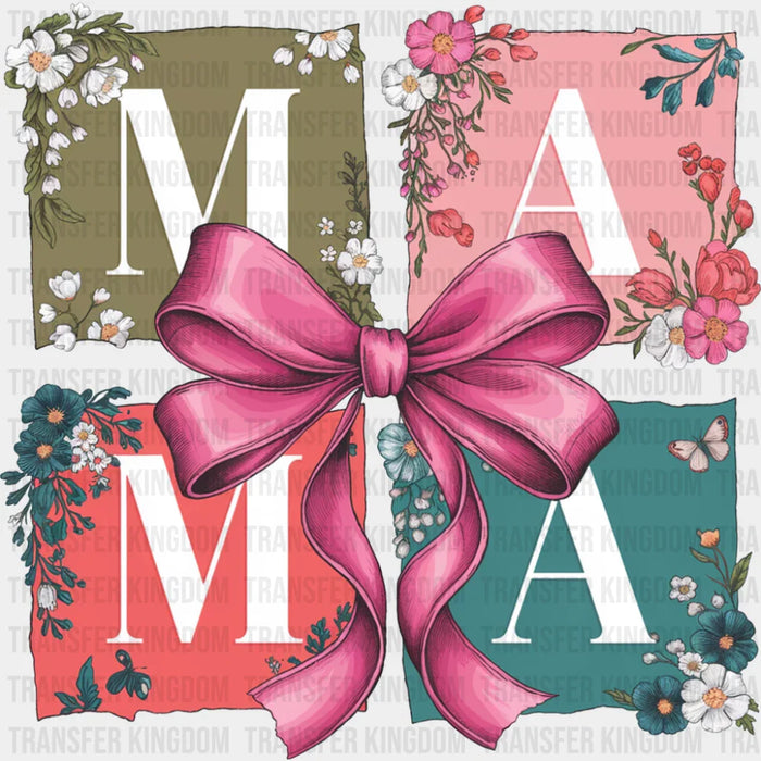 Mama Pink Ribbon - Mother's Day DTF Transfer