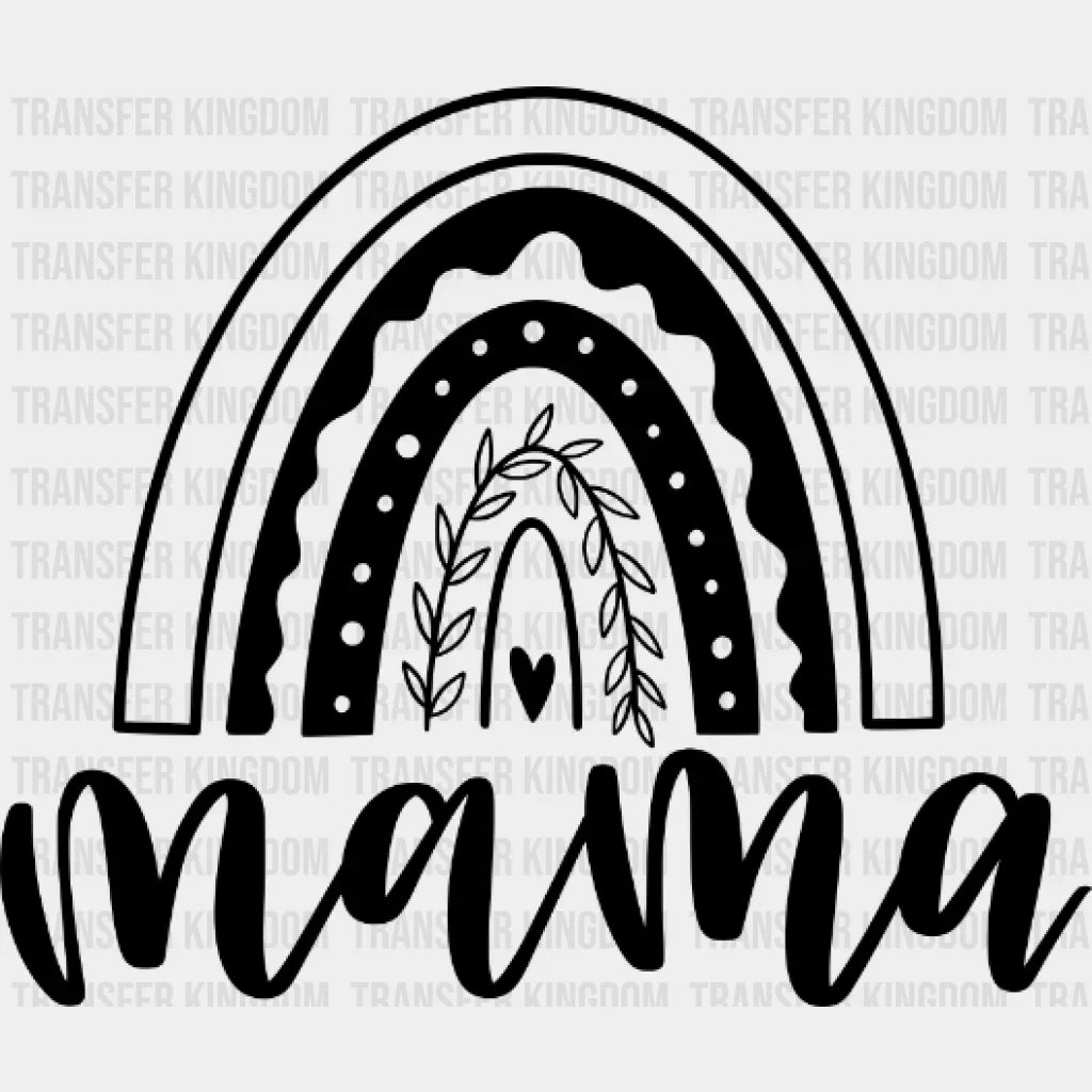 Mama Rainbow - Mothers Day Design Dtf Heat Transfer
