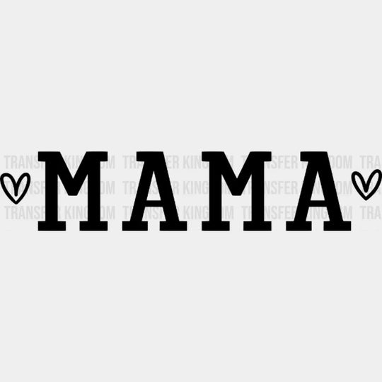 Mama Sports Letters - Mothers Day Funny Mom Strong Design Dtf Heat Transfer