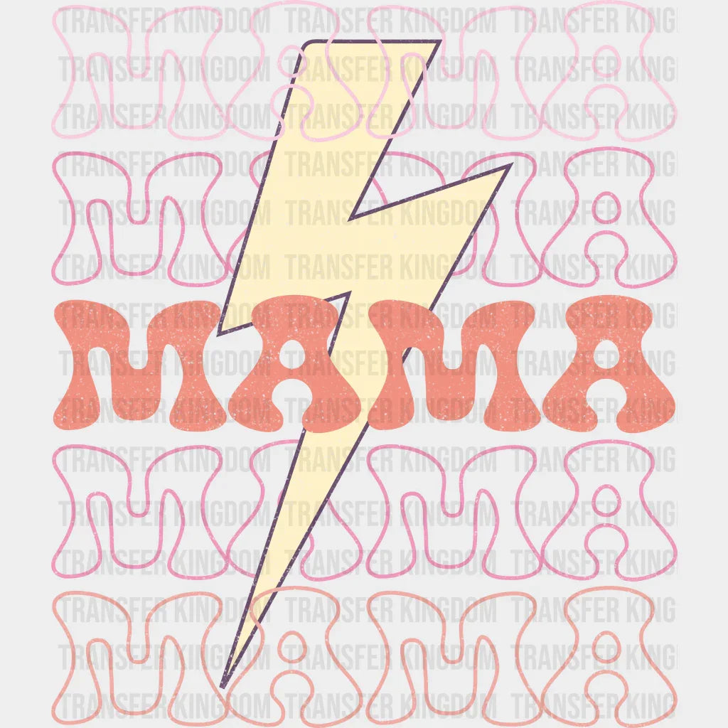 Mama Lightning - Mothers Day - DTF Transfer - Transfer Kingdom