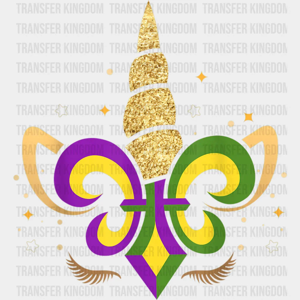 Mardi Gras Design- Dtf Heat Transfer