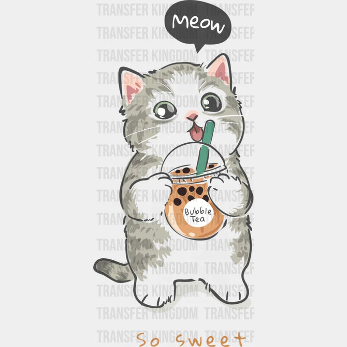 Meow So Sweet - Cats DTF Transfer