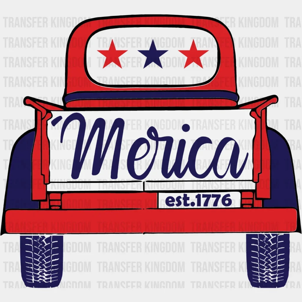 Merica Est 1776 Dtf Transfer