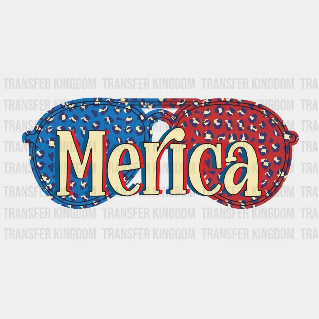 Merica Glasses Dtf Transfer