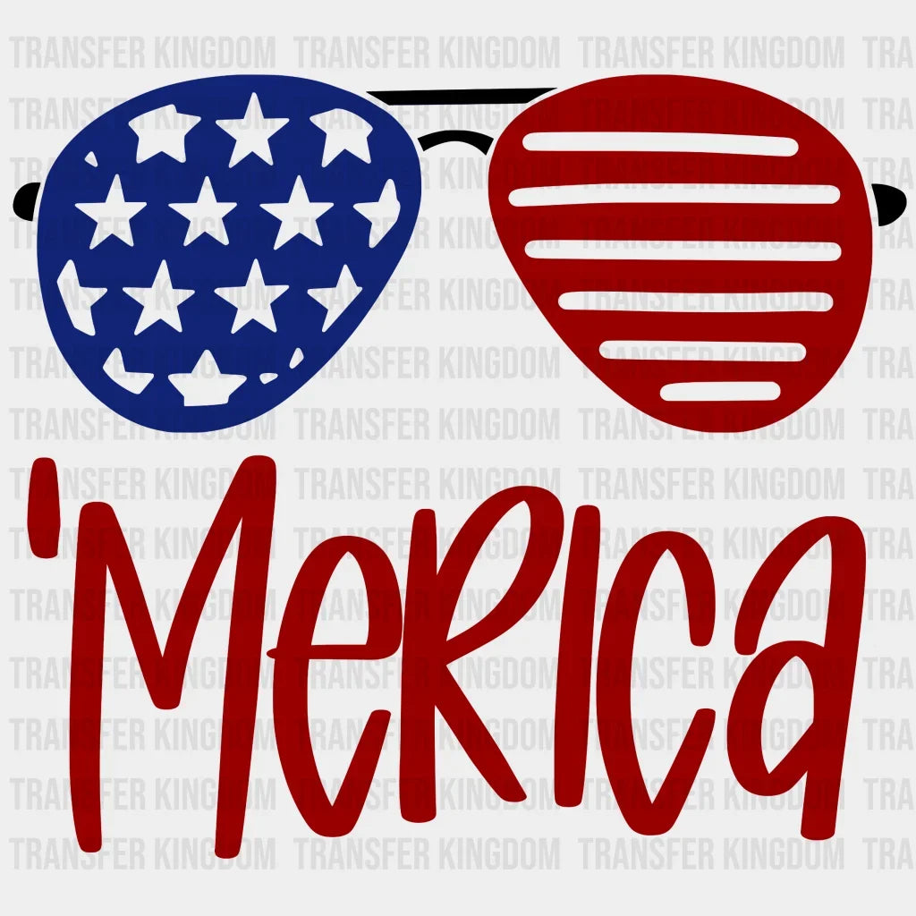 Merica Sunglasses Dtf Transfer