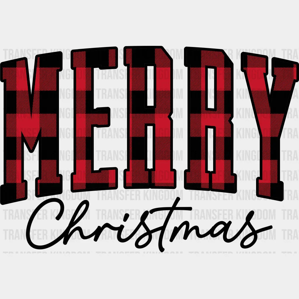 Merry Christmas Pajama Red Christmas Design Dtf Heat Transfer