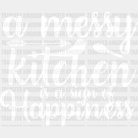 Messy Kitchen - Cooking Dtf Heat Transfer Unisex S & M (10’’) / Light Color Design See Imaging