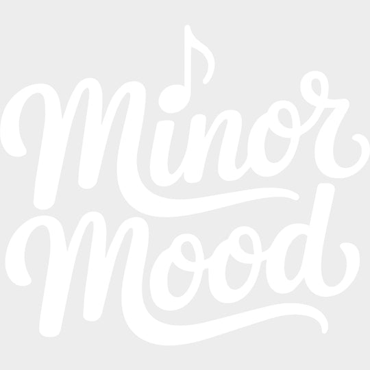 Minor Mood - Music DTF Transfers - Adult Unisex - S & M (10’’) / Light Color Design (See Imaging)
