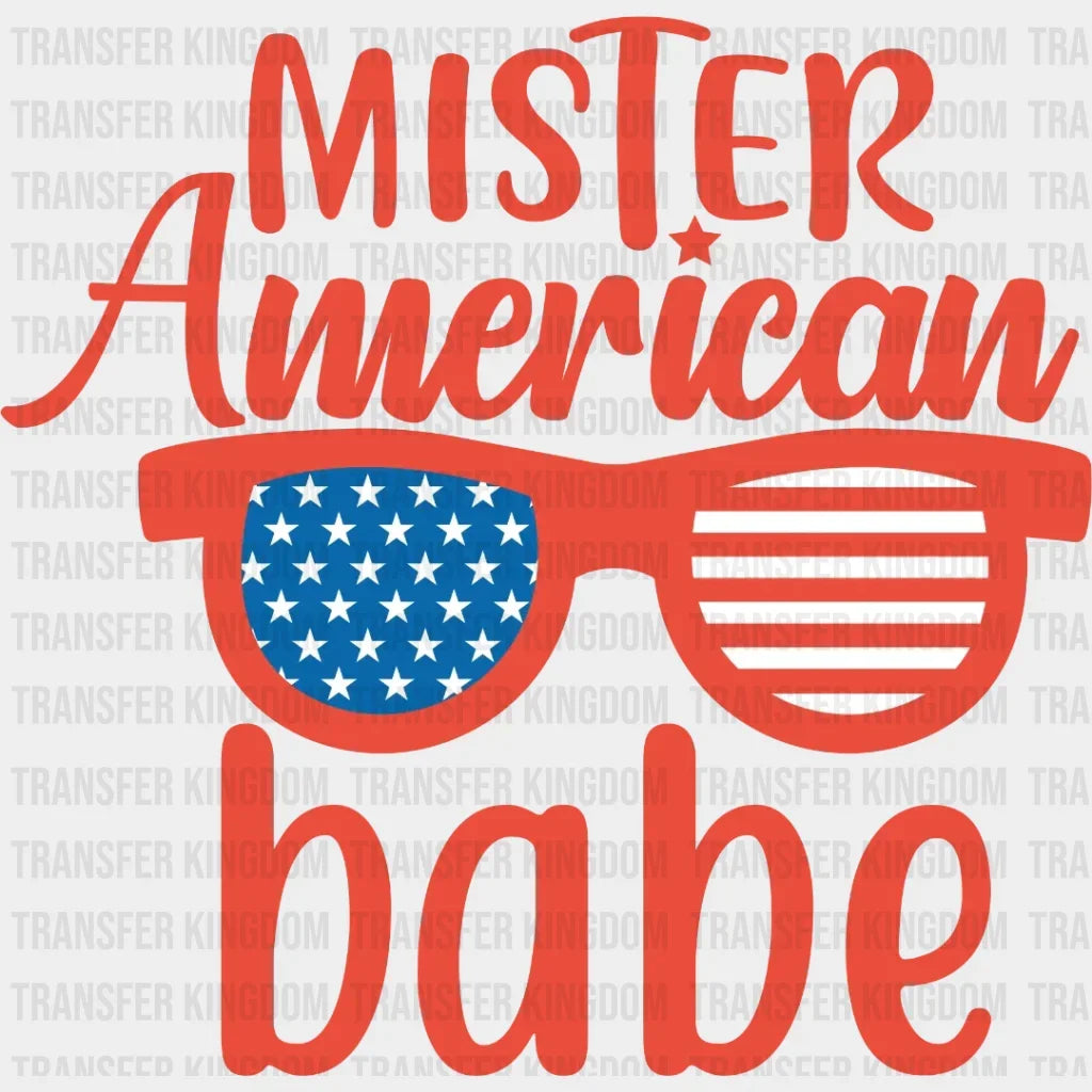 Mister American Babe Dtf Transfer