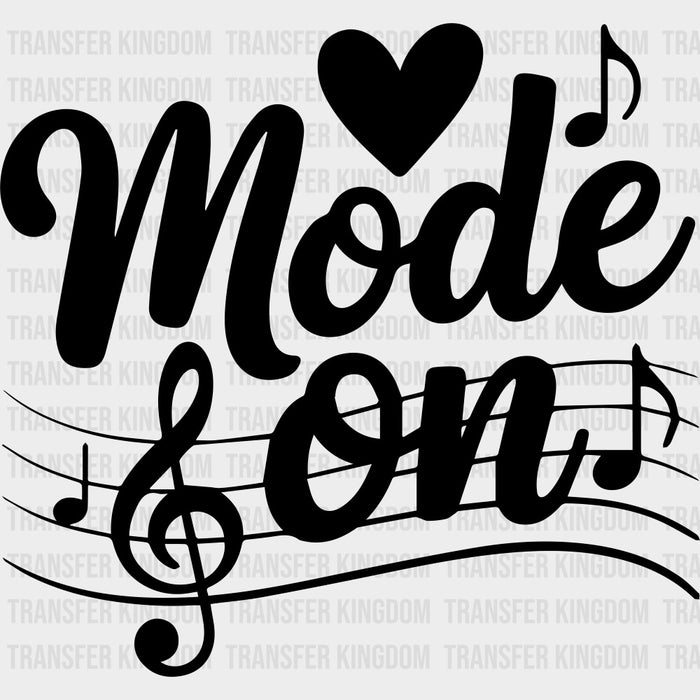 Mode On - Music DTF Transfers