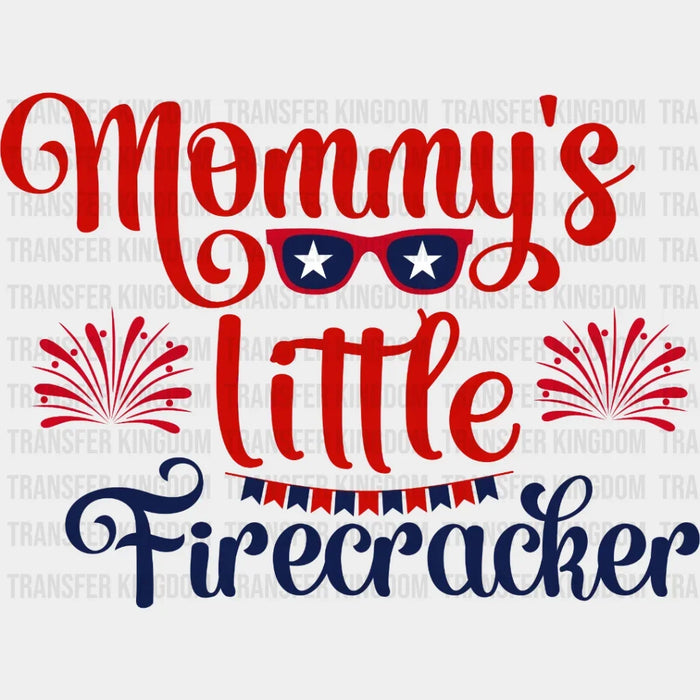 Mommy's Little Firecracker DTF Transfer