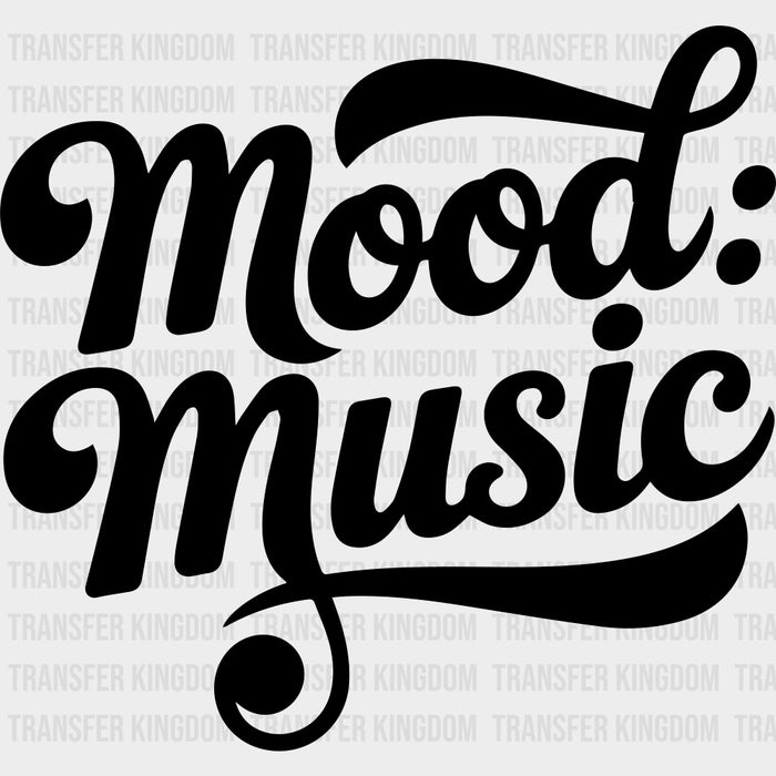 Mood Music - Music DTF Transfers