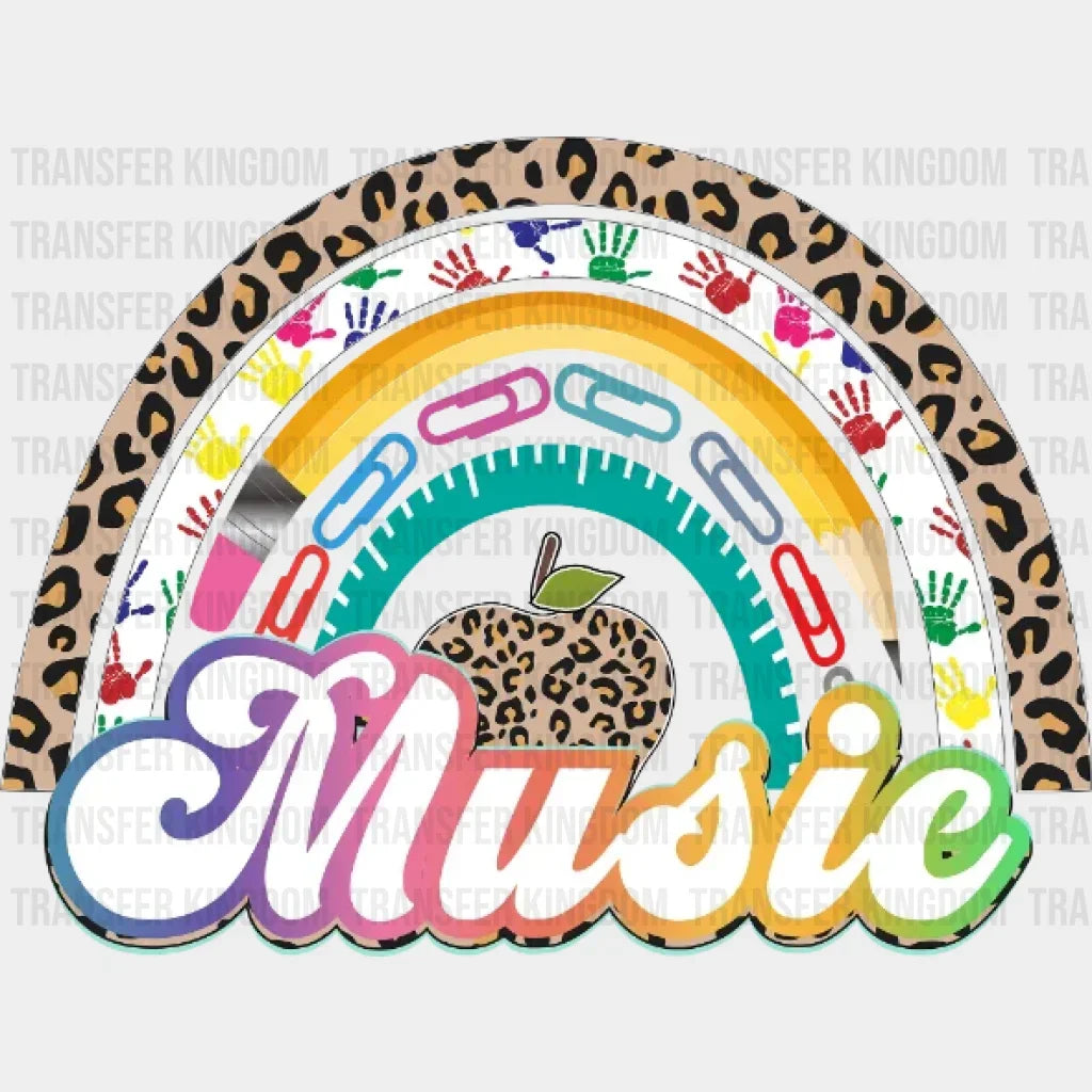Music Lesson Dtf Transfer