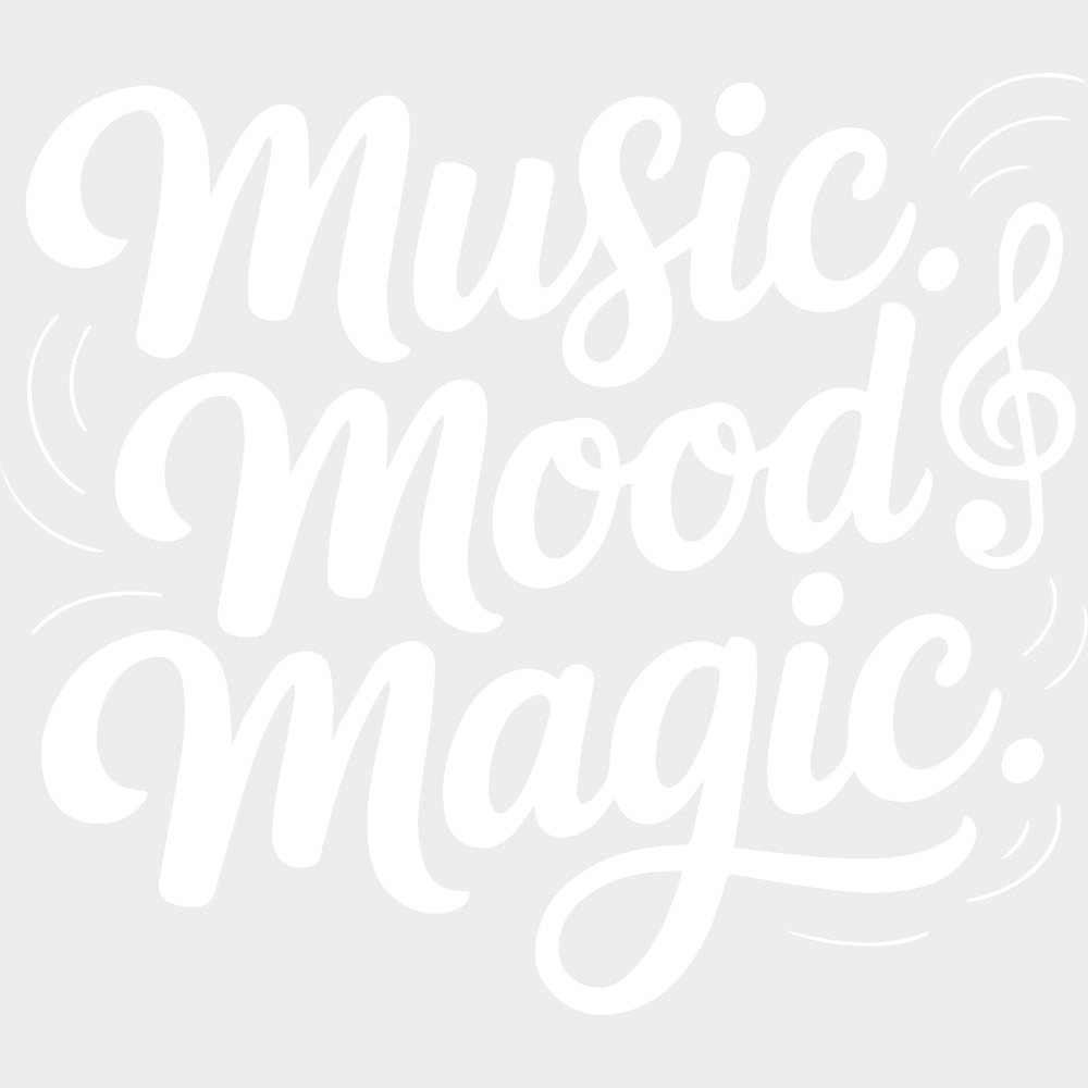 Music Mood Magic - Music DTF Transfers transfer-kingdom Light Color Design (See Imaging)