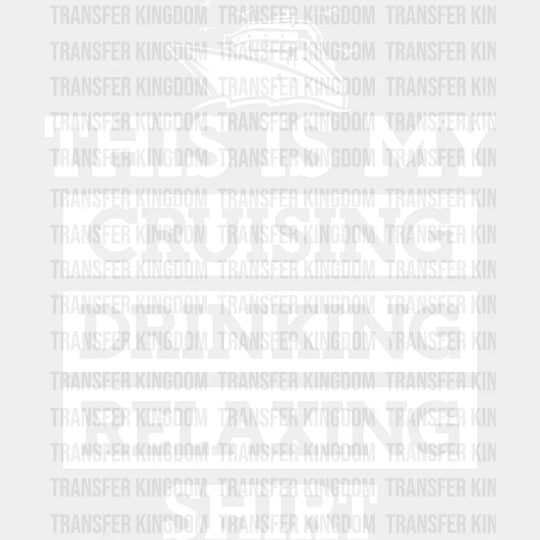My Cruising Shirt - Family Cruise Dtf Heat Transfer Unisex S & M (10’’) / Light Color Design