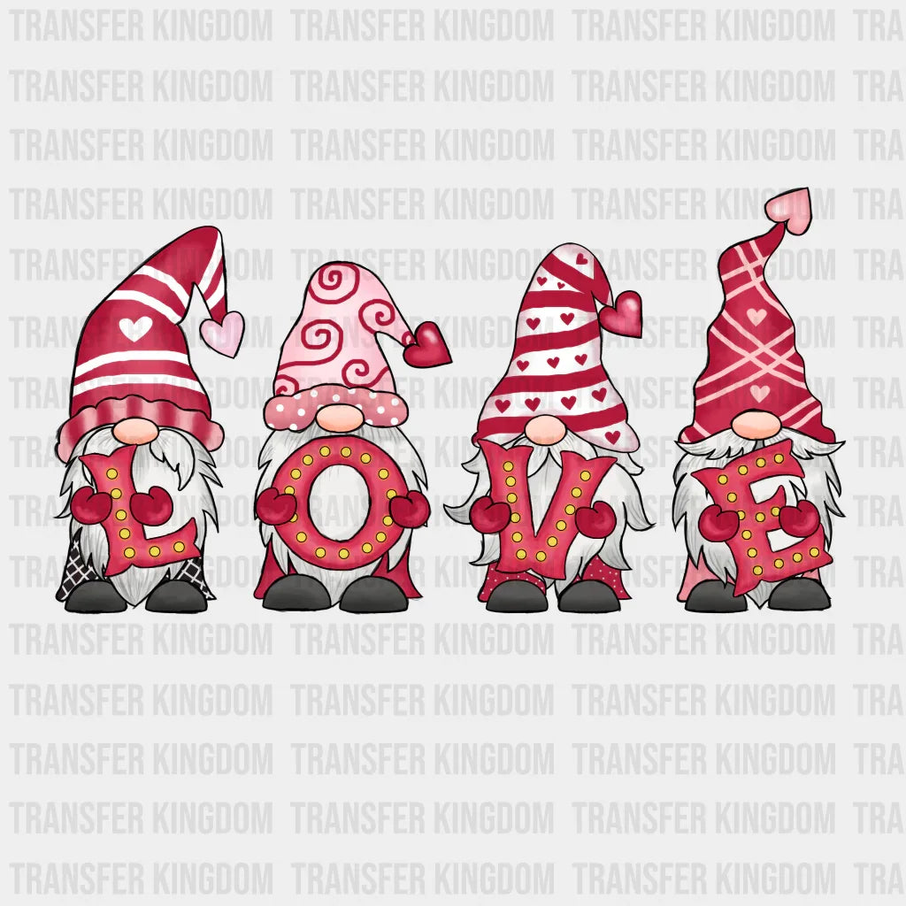 MY LITTLE GNOMIES LOVE YOU - DTF heat transfer - transfer-kingdom